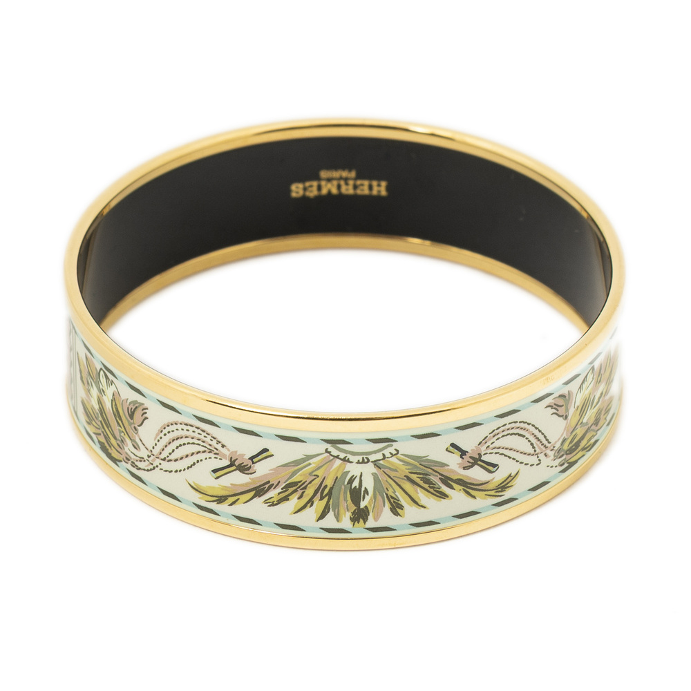 Hermes Enamel Bangle MM - Picture 3 of 4